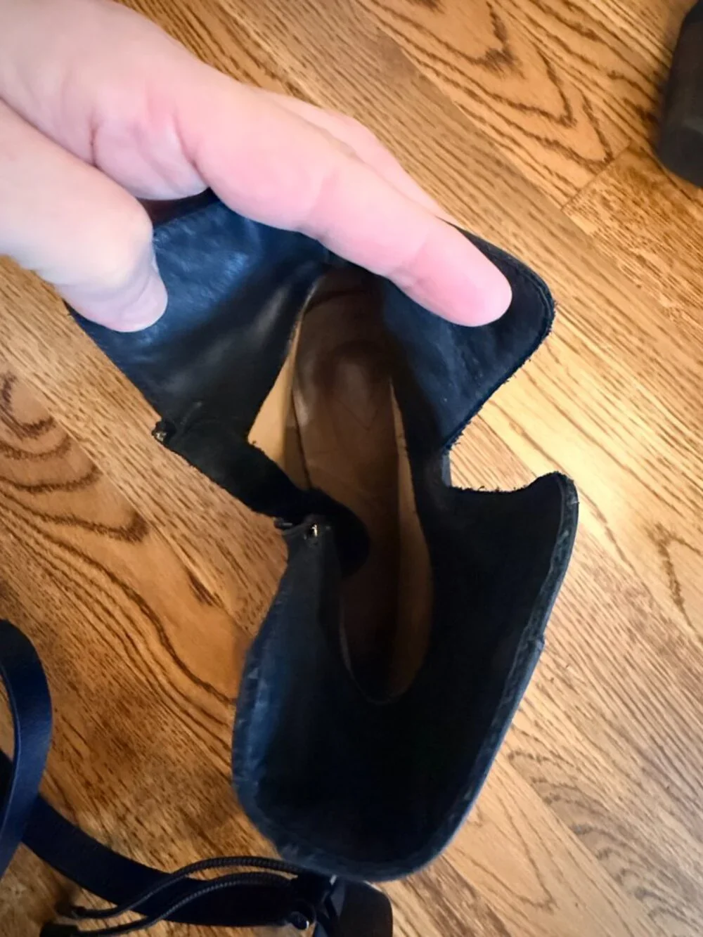John Fluevog black suede